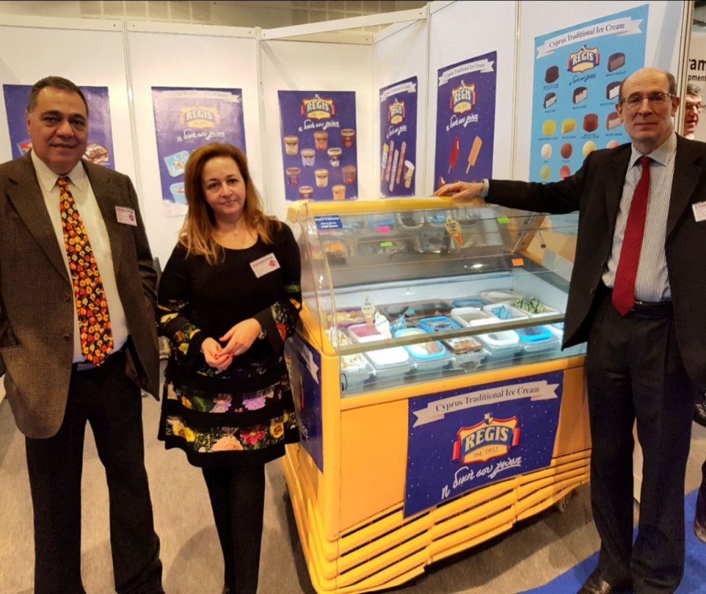 Η REGIS στην Ice Cream Expo 2018 στο Ηνωμένο Βασίλειο REGIS Ice Cream